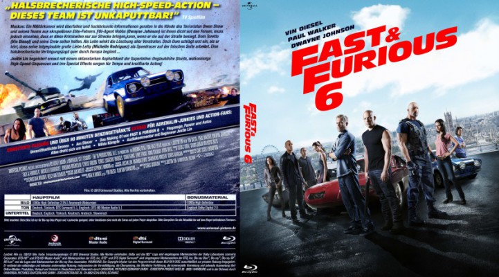 poster Fast & Furious 6  (2013)